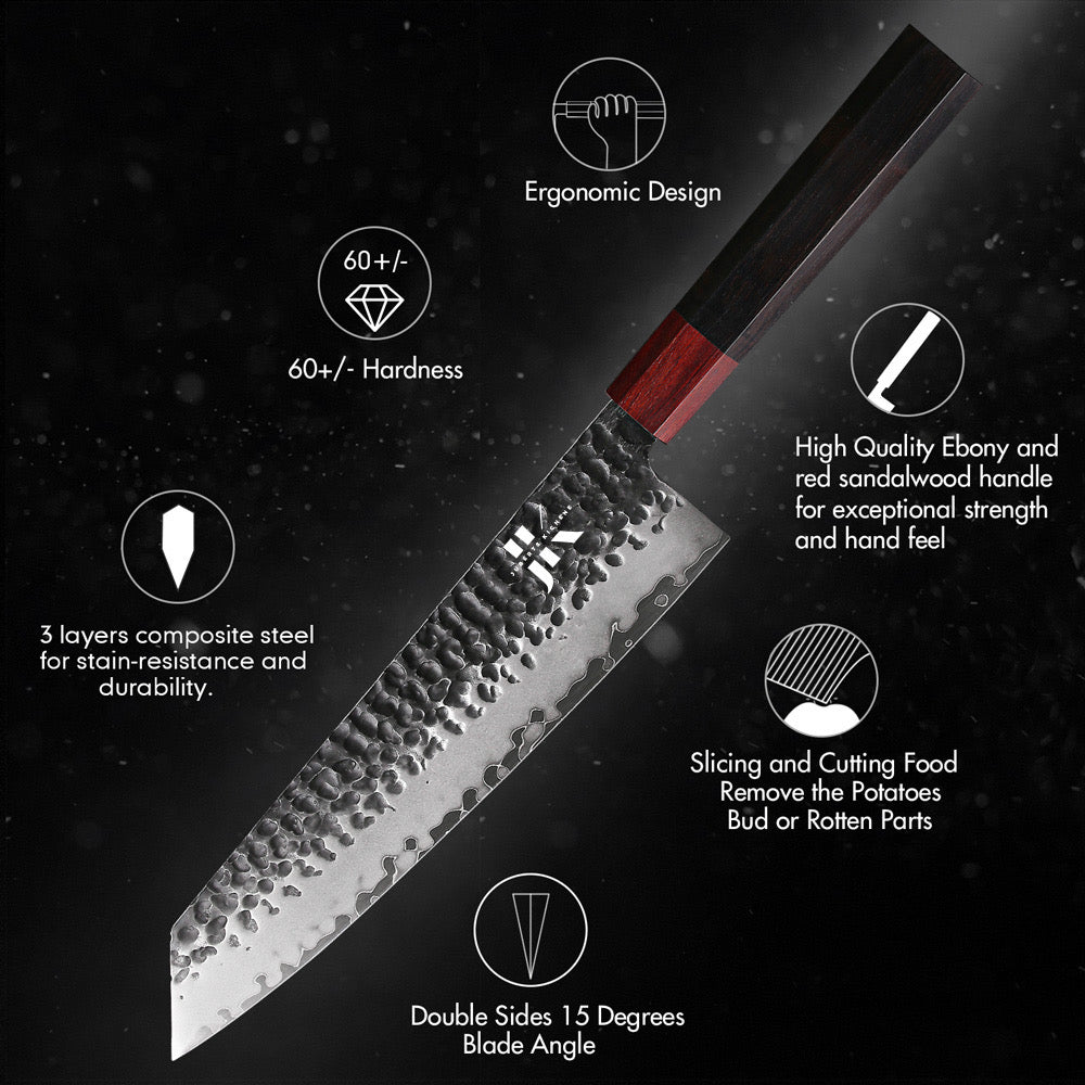 Black Series chef knife (Kurohana)